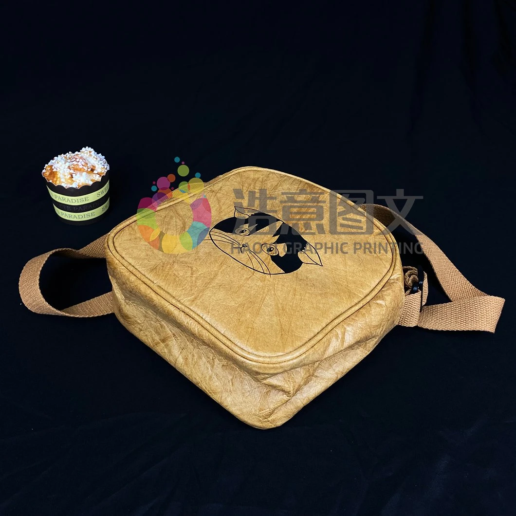 Canvas Lining/One Shoulder/Cross Shoulder/Washable Kraft Paper Bag