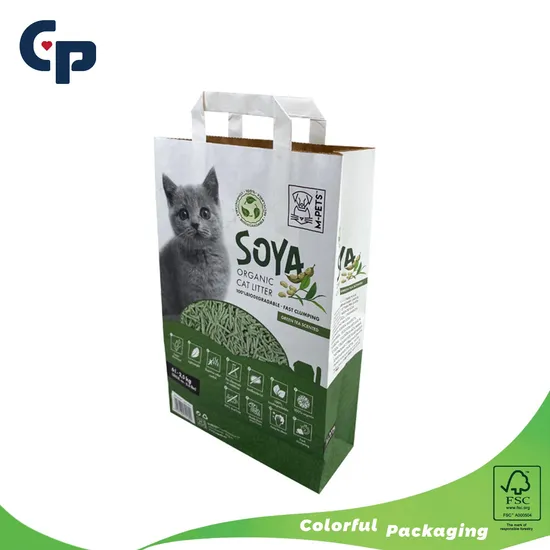 Bolsas de compras de papel artesanal lavables negras de alta calidad para alimentos de supermercado biodegradables impresas